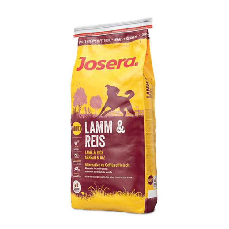تصویر غذای خشک سگ جوسرا مدل ‌Lamm & Reis وزن 12.5 کیلوگرم