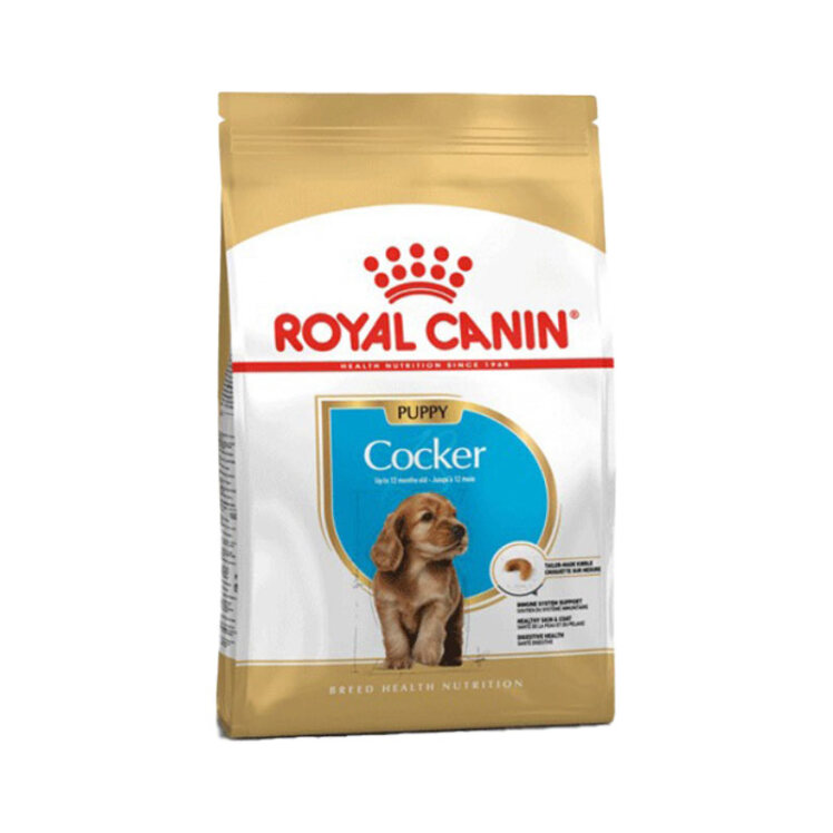 تصویر غذای خشک توله سگ رویال کنین Royal Canin Puppy Cocker وزن 3 کیلوگرم